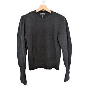 Aqua 100% Cashmere Sweater in Black